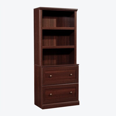 Sauder Select 70H 3-Shelf Bookcase, Select Cherry (444769)