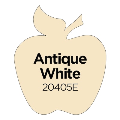 Apple Barrel Acrylic Paint Matte, 8oz., Antique White, 6/Pack (APP20405E-6)