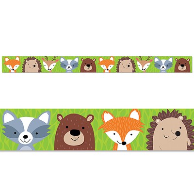 Creative Teaching Press Woodland Animals EZ Border, 48 Feet/Pack, 3 Packs (CTP10522-3)