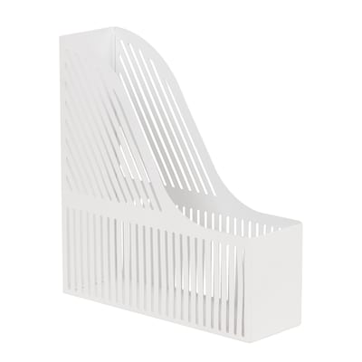 Mind Reader Metal Accessory Tray, White (SLMAG-WHT)