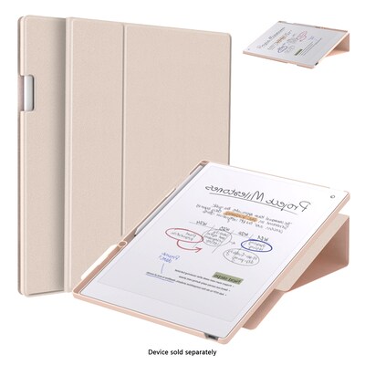 SaharaCase Venture Series Bi-Fold Folio Case for reMarkable Paper Pro, Pastel Pink (TB00431)