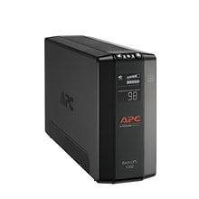 APC Back-UPS Pro 1000 VA Battery Backup, 8-Outlets, Black (BX1000M-LM60)