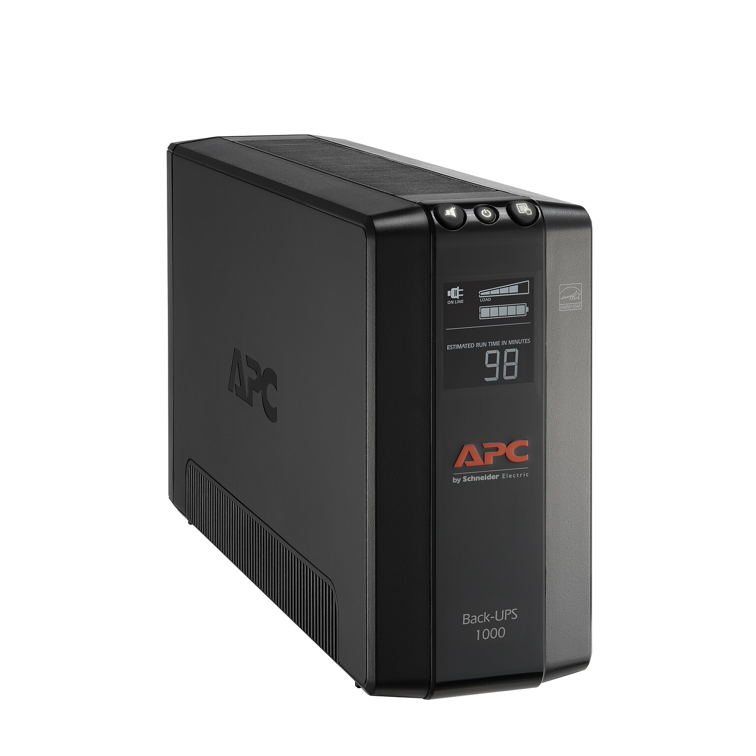APC Back-UPS Pro 1000 VA UPS, 8-Outlets, Black (BX1000M-LM60)