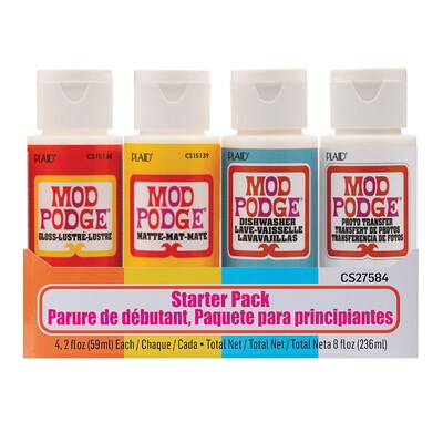 Mod Podge Sealer Set, 2oz., 4/Pack, 2 Packs/Bundle (MODCS27584-2)