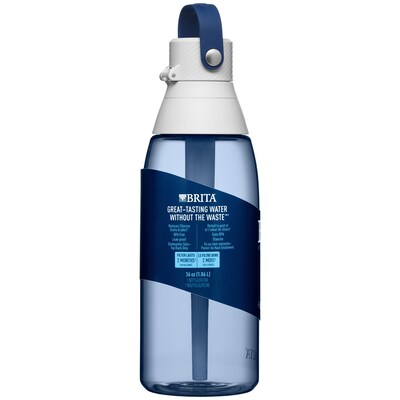 Brita Plastic Filtered Water Bottle, 36 oz., Night Sky (36465)