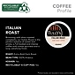 Tully's Italian Roast Coffee, Dark Roast, Keurig® K-Cup® Pods, 24/Box (193019)