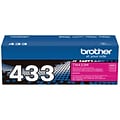 Brother TN-433 Magenta High Yield Toner Cartridge, Print Up to 4,000 Pages (TN433M)