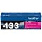 Brother TN433 Magenta High Yield Toner Cartridge   (TN433M)