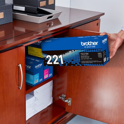 Brother TN-221 Black Standard Yield Toner Cartridge   (TN221BK)