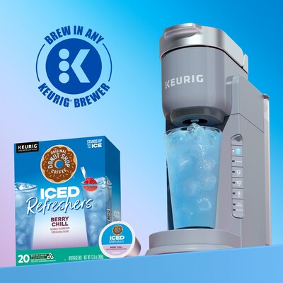 The Original Donut Shop Berry Chill Iced Tea Keurig K-Cup Pods, 20/Box (5000384762)