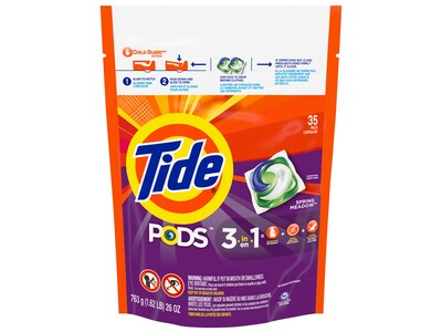 Tide, Downy, and Bounce Laundry Care 5-Item Bundle, Spring Meadow/Fresh/Outdoor Fresh (79822)