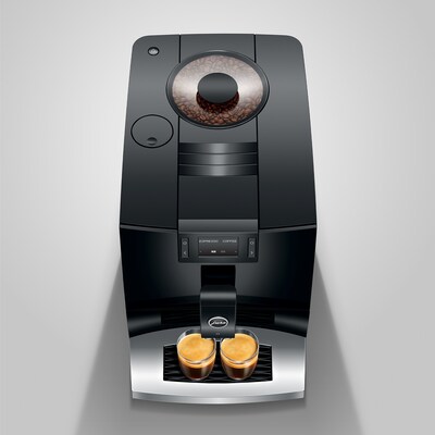 Jura C3 2-Cups Coffee & Espresso Machine Combination, Piano Black (15711)