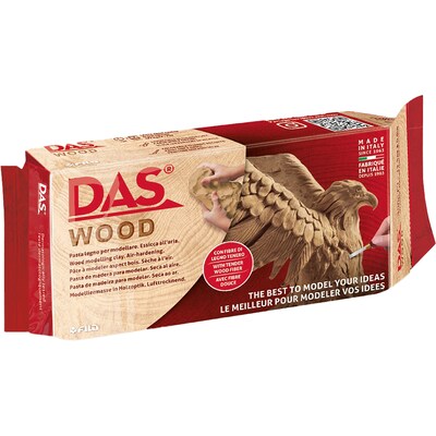 DAS Modeling Clay Air Hardening, Wood, 700g, 3/Bundle (DASF348800-3)