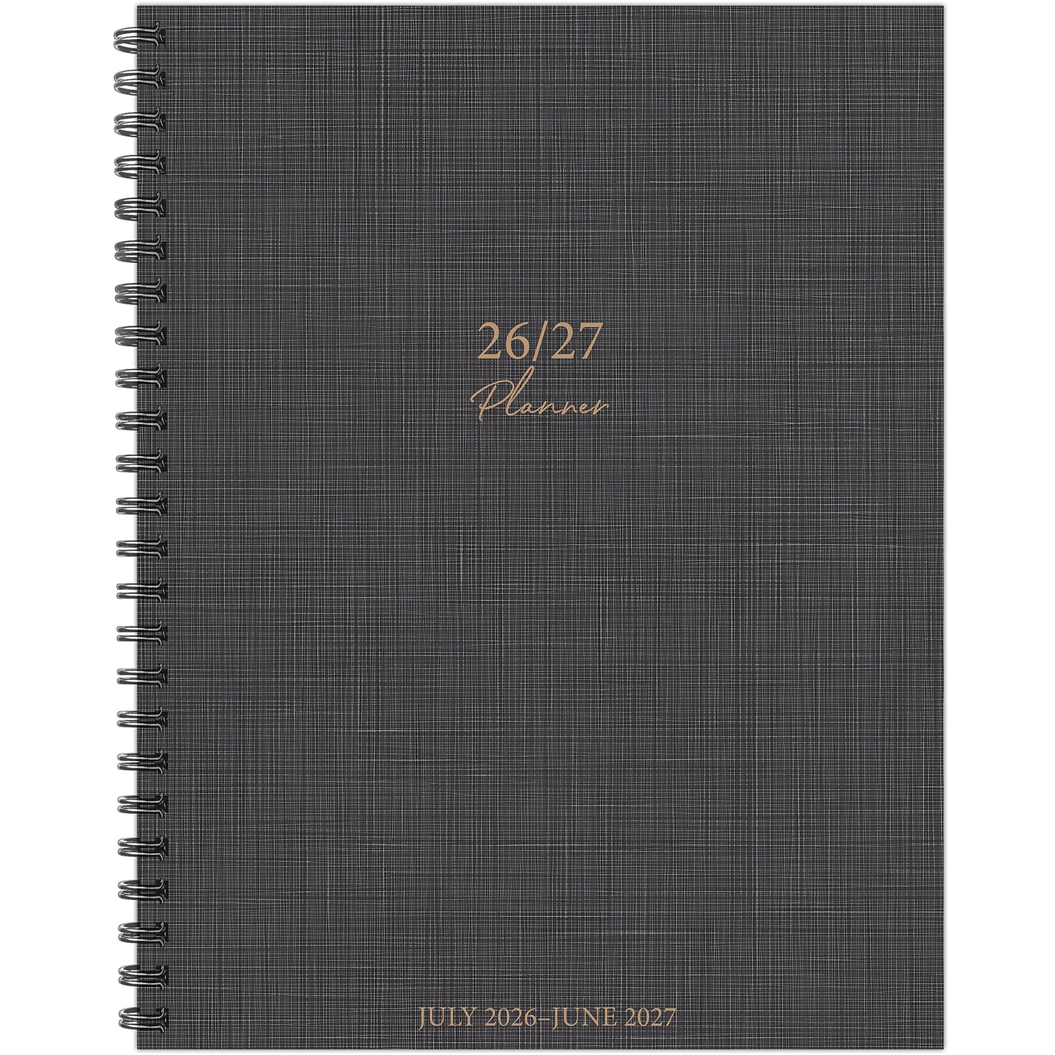 2026-2027 Willow Creek 8.5 x 11 Academic Weekly & Monthly Planner, Graphite Grid (65969)