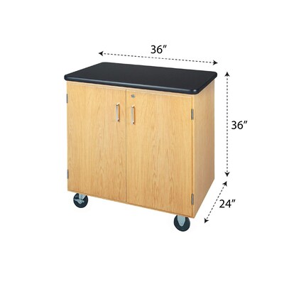 Diversified Woodcrafts 36 Storage Cabinet, Oak (4402K)