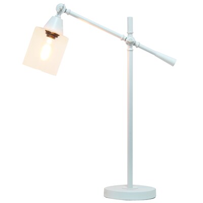 Lalia Home Vertically Adjustable Desk Lamp, White (LHD-2001-WH)