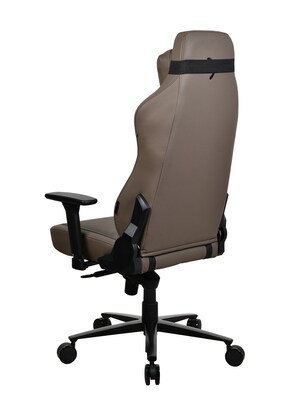 Arozzi Vernazza SoftPU Faux Leather Ergonomic Racing Gaming Chair, Brown (VERNAZZA-SPU-BWN)