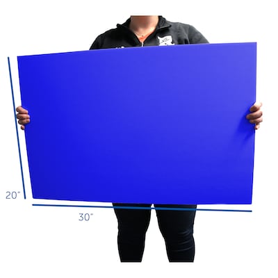 Flipside Presentation Board, 20" x 30", Assorted Colors, 25/Carton (20305)
