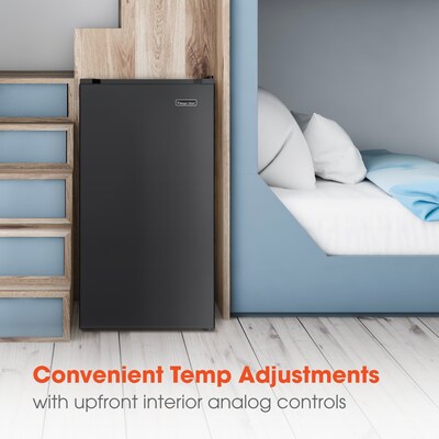 Magic Chef Adjustable Temperature Control Refrigerators, 3.2 Cu. Ft., Black (HMAR33BE)