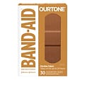 Band-Aid Brand OurTone Adhesive Bandages, BR45, 30 Count (119585)