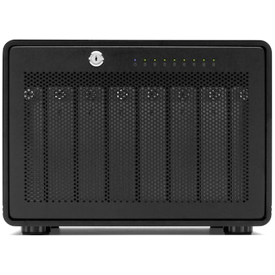 OWC ThunderBay 8 8-Bay Thunderbolt 3 RAID Enclosure, SSD & HDD, Black (OWCTB38JBKIT0)