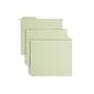 Smead FasTab Reinforced Box Bottom Hanging File Folder, 2" Expansion, 3-Tab Tab, Letter Size, Moss, 20/Box (64201)