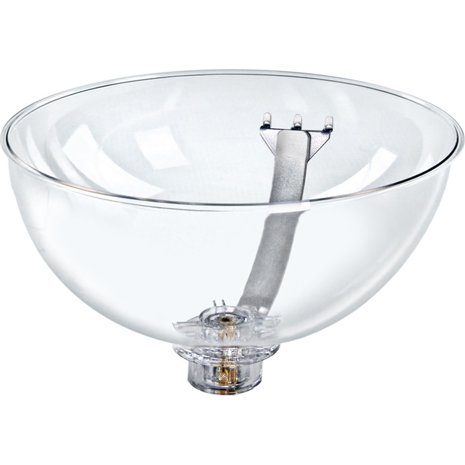 Azar 6 x 12 Pegboard Bowl Display, Clear/Silver, Each (729912)