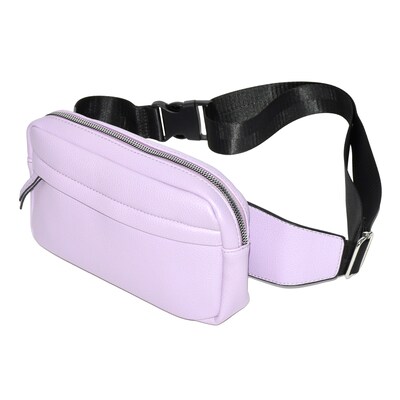 Nicci Waistbag with Web Strap, Lilac (NH04-LIL)