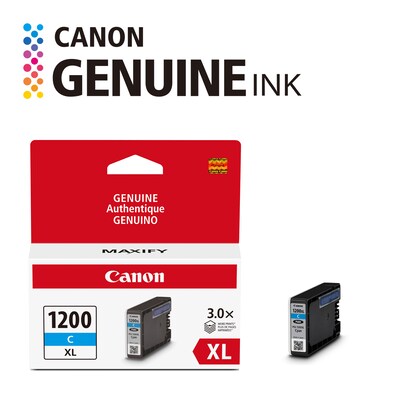 Canon PGI-1200 XL Cyan High Yield Ink Cartridge  (9196B001)