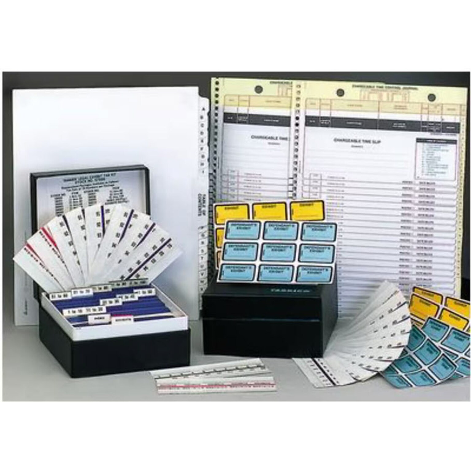 Relizon Chargeable Time Control Journal, 20 Sets/Pack (WCTS4)