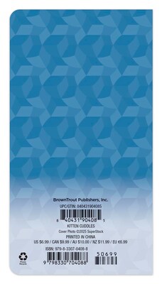 2026-2027 BrownTrout Kitten Cuddles 3.5 x 6.5 Monthly Planner (9798330704088)