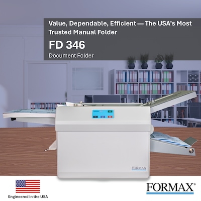 Formax Paper Folder, 500 Sheets (FD346)