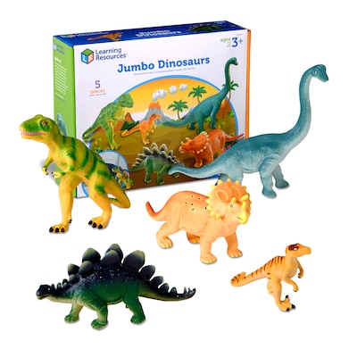 Learning Resources Jumbo Dinosaurs, Set of 5 (LER0786)