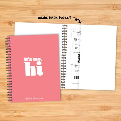 2026 Willow Creek It's Me 6.5" x 8.5"  Weekly & Monthly Planner, Paperboard Cover (58435)