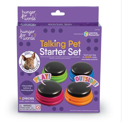 Hunger For Words Talking Pet Starter Set, Multicolored, 6 Pieces (LSP9351)