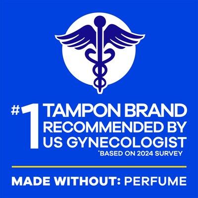 Tampax Pearl Regular Absorbency Tampons, Plastic Applicator, 50/Pack (71135)