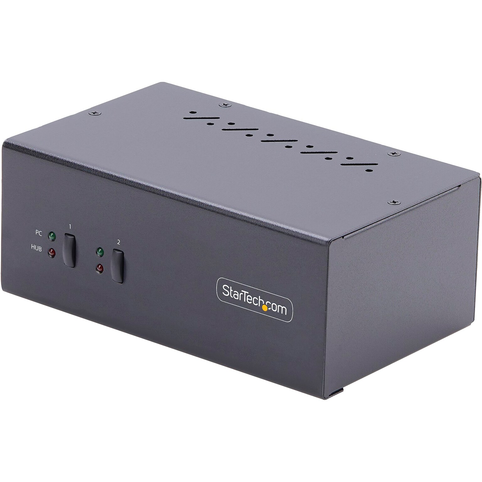 StarTech P2DD46A2-KVM-SWITCH USB DisplayPort 2-Port Dual-Monitor KVM Switch
