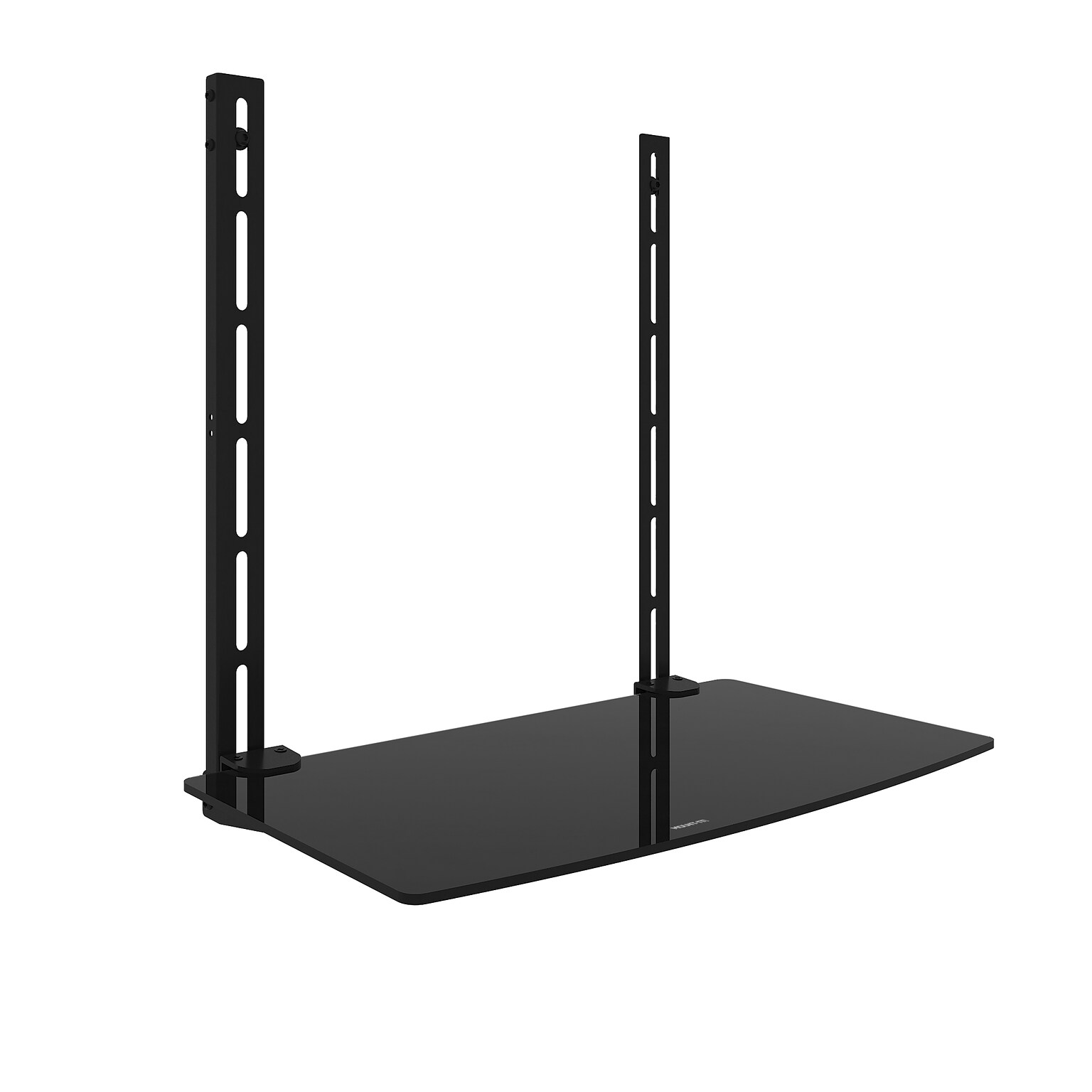 Mount-It! TV Wall Mount Bracket for Cable Box, DVD Player, Stereo Components Shelf (1 Shelf) (MI-8401)