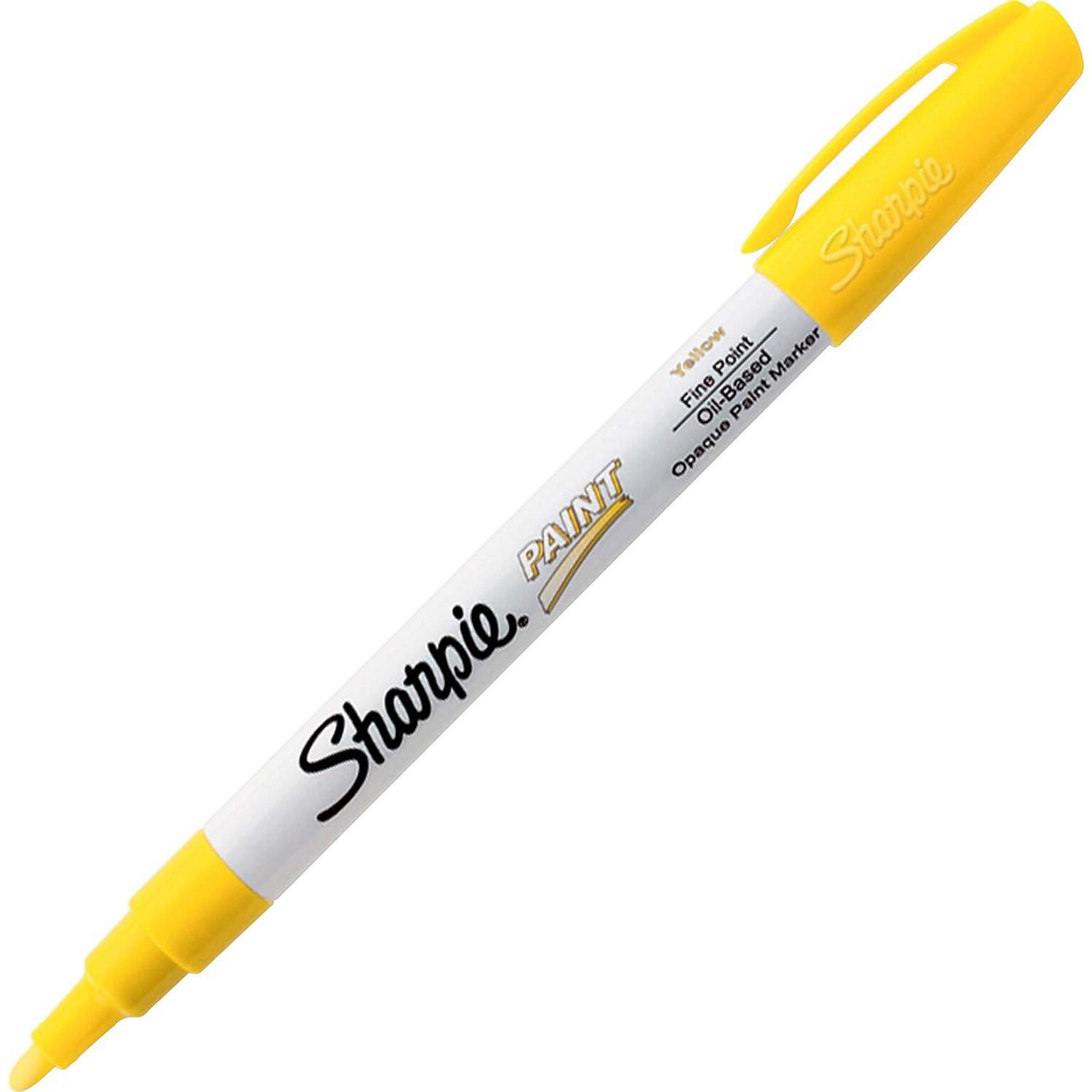 Sharpie Paint Oil-Based Markers, Yellow, 1/Pack (SAN35539)
