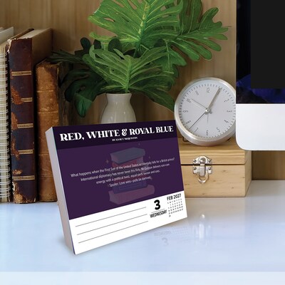 2027 Willow Creek Cover to Cover 6.2" x 5.4" Daily Day-to-Day Calendar, Assorted Colors (63361)