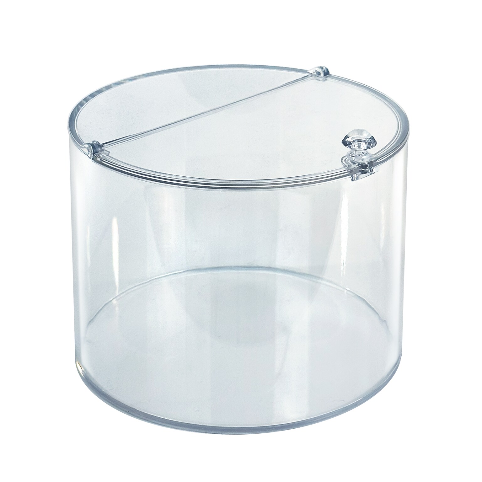 Azar Acrylic Containers, Clear (400429)