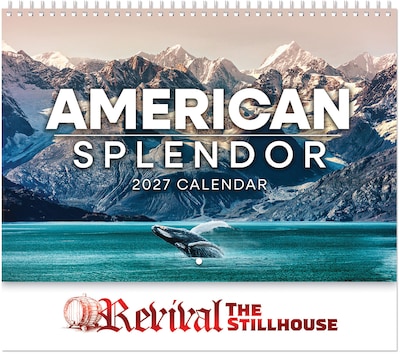 Custom Coronado American Splendor Wall Cal Spiral