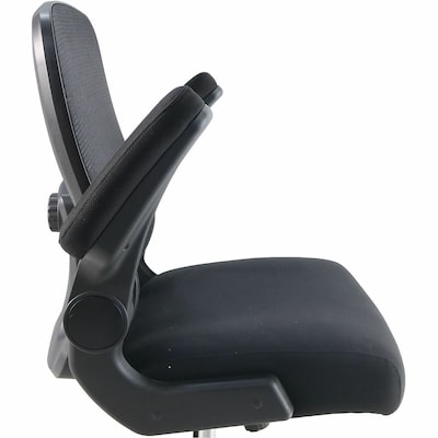 Lorell Mesh Fabric Flip-Arm Chair (LLR40220)