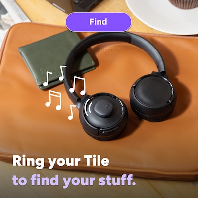 Life360 Tile Sticker Bluetooth Tracker, Black (RE-63011)