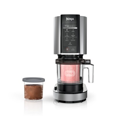 Ninja CREAMi 7-in-1 Ice Cream Maker, Cloud Silver (NC301)