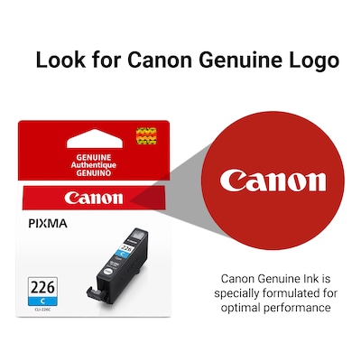 Canon 226 Cyan Standard Yield Ink Cartridge  (4547B001)