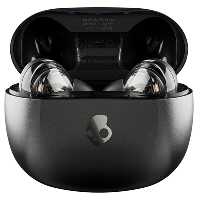 Skullcandy Rail True Wireless Active Noise Canceling Earbuds, Bluetooth, True Black (S2IPW-P740)