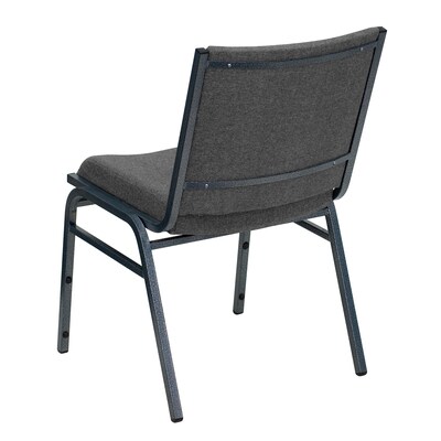 Flash Furniture HERCULES Series Fabric Stack Chair, Gray (XU60153GY)