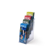 Staples Literature Holder, 4.25, Clear Plastic (ST16653/16653)