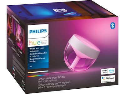 Philips Hue Iris LED Table Lamp, Matte White  (561795)